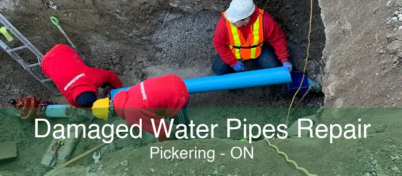 Damaged Water Pipes Repair Pickering - ON