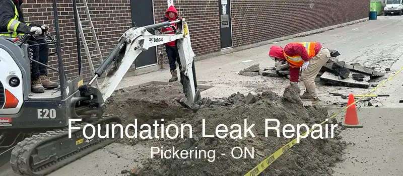 Foundation Leak Repair Pickering - ON