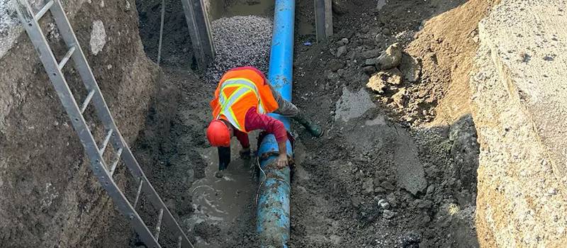 Burst Water Pipe Repair and Replacement in Pickering, Ontario