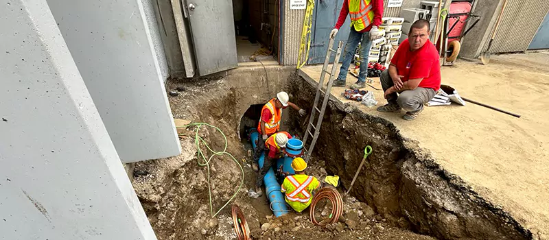 Underground Pipe Leak Repair in Pickering, ON