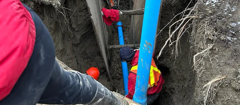 Main Water Line Repair in Pickering, ON