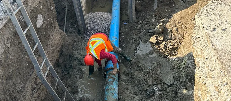 Trenchless Waterline Repair in Pickering, ON