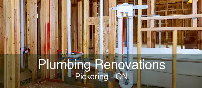 Plumbing Renovations Pickering - ON