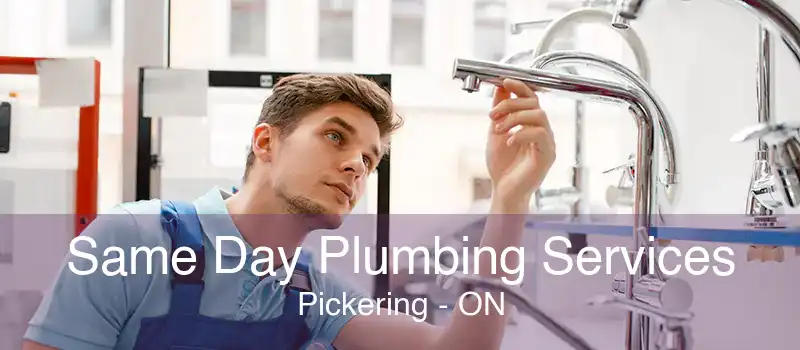 Same Day Plumbing Services Pickering - ON